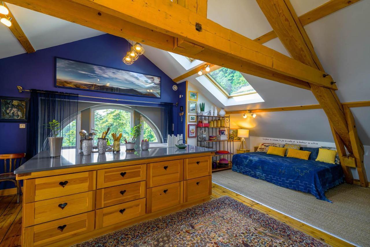 Bed and Breakfast Le Mont Besset Lalouvesc Exterior foto